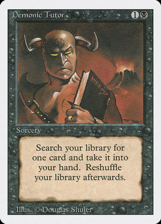 Demonic Tutor [Revised Edition] | Rook's Games and More