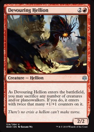 Devouring Hellion [War of the Spark] | Rook's Games and More