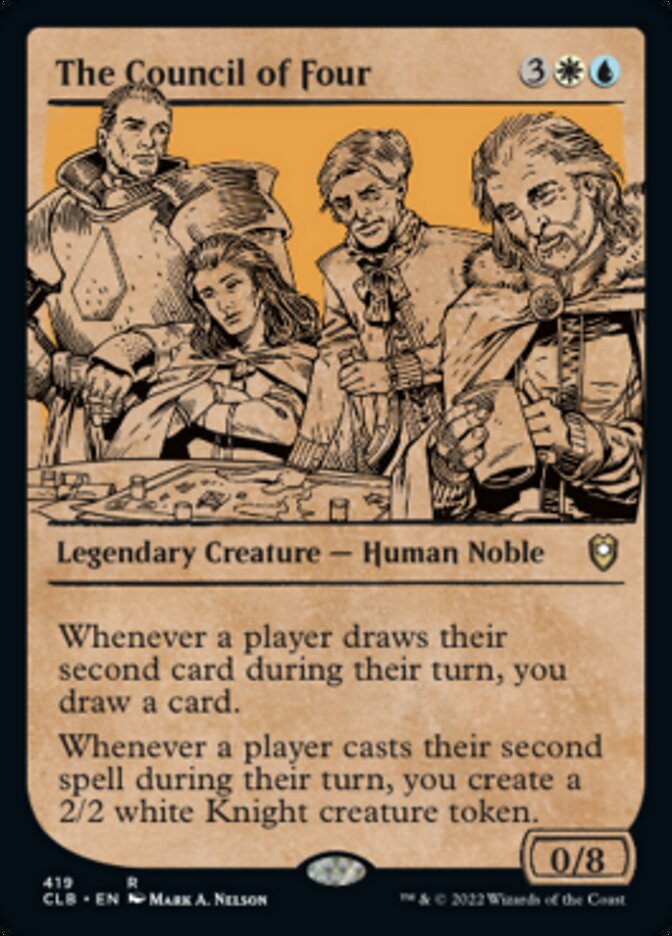The Council of Four (Showcase) [Commander Legends: Battle for Baldur's Gate] | Rook's Games and More