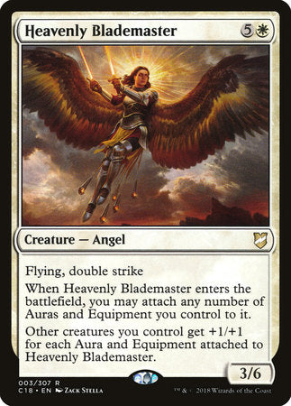 Heavenly Blademaster [Commander 2018] | Rook's Games and More
