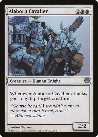 Alaborn Cavalier [Duel Decks: Knights vs. Dragons] | Rook's Games and More