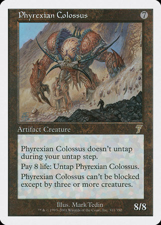 Phyrexian Colossus [Seventh Edition] | Rook's Games and More