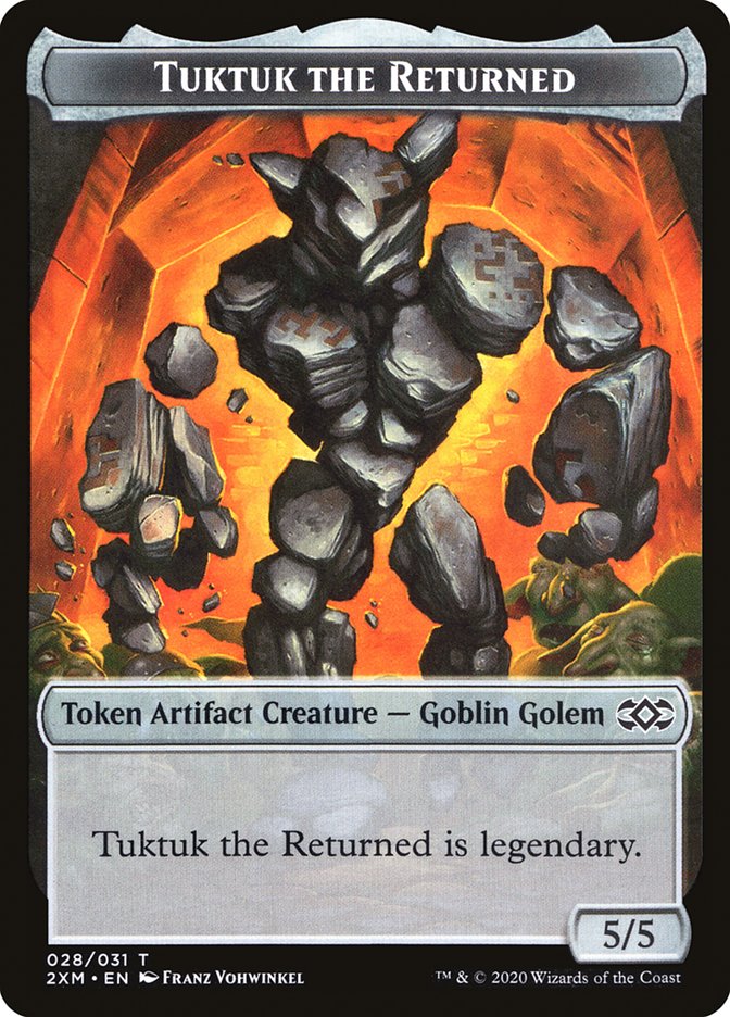 Tuktuk the Returned Token [Double Masters] | Rook's Games and More