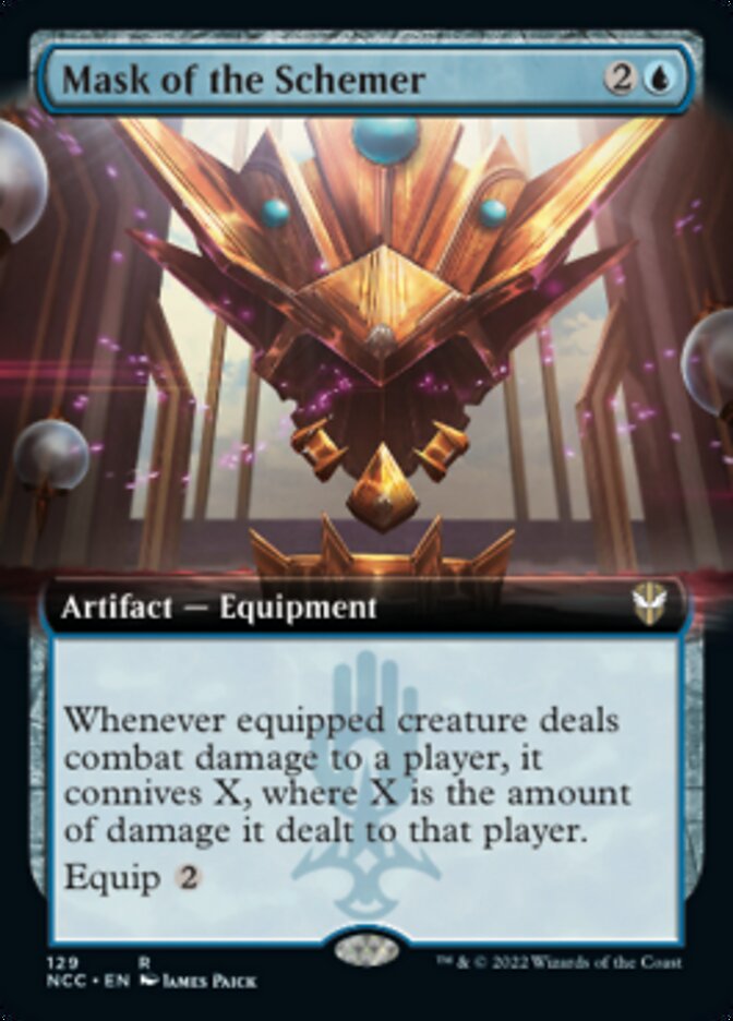 Mask of the Schemer (Extended Art) [Streets of New Capenna Commander] | Rook's Games and More