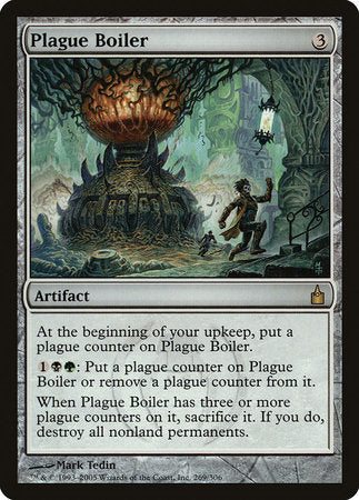Plague Boiler [Ravnica: City of Guilds] | Rook's Games and More