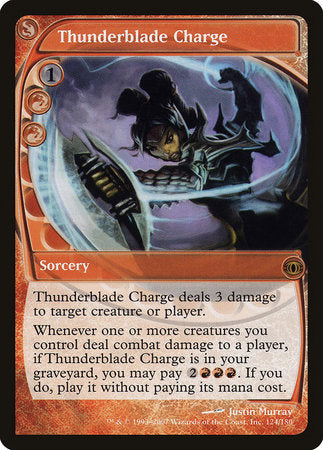 Thunderblade Charge [Future Sight] | Rook's Games and More