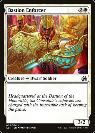 Bastion Enforcer [Aether Revolt] | Rook's Games and More