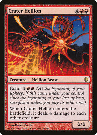 Crater Hellion [Commander 2013] | Rook's Games and More
