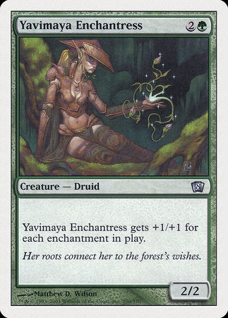 Yavimaya Enchantress [Eighth Edition] | Rook's Games and More