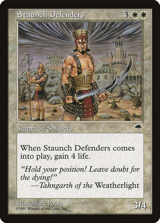 Staunch Defenders [Tempest] | Rook's Games and More