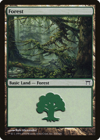 Forest (306) [Champions of Kamigawa] | Rook's Games and More