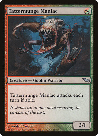 Tattermunge Maniac [Shadowmoor] | Rook's Games and More