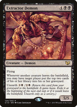 Extractor Demon [Commander 2015] | Rook's Games and More