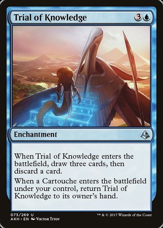 Trial of Knowledge [Amonkhet] | Rook's Games and More