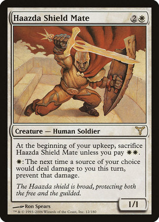 Haazda Shield Mate [Dissension] | Rook's Games and More