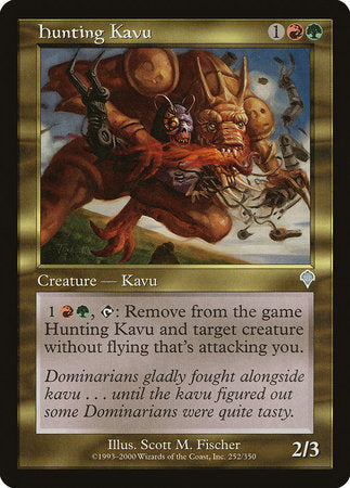 Hunting Kavu [Invasion] | Rook's Games and More