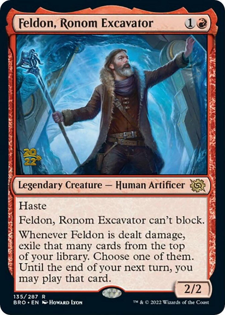 Feldon, Ronom Excavator [The Brothers' War: Prerelease Promos] | Rook's Games and More
