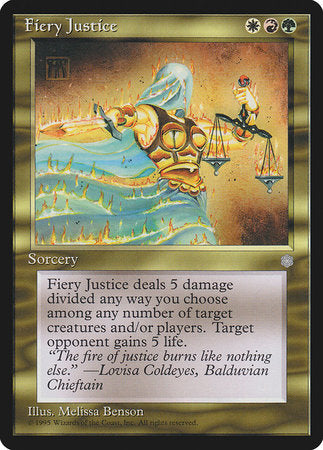 Fiery Justice [Ice Age] | Rook's Games and More