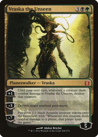 Vraska the Unseen [Return to Ravnica] | Rook's Games and More