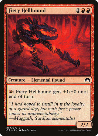 Fiery Hellhound [Magic Origins] | Rook's Games and More