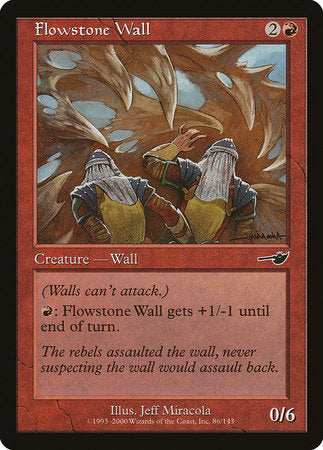 Flowstone Wall [Nemesis] | Rook's Games and More