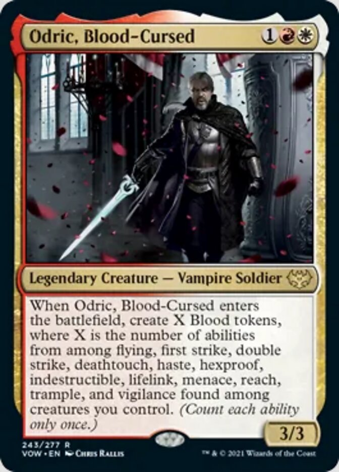 Odric, Blood-Cursed [Innistrad: Crimson Vow] | Rook's Games and More
