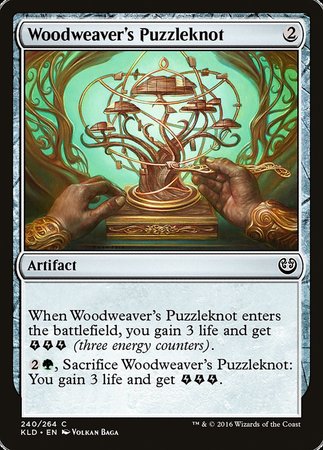 Woodweaver's Puzzleknot [Kaladesh] | Rook's Games and More