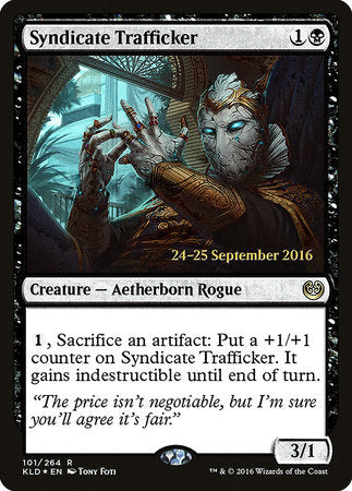 Syndicate Trafficker [Kaladesh Promos] | Rook's Games and More
