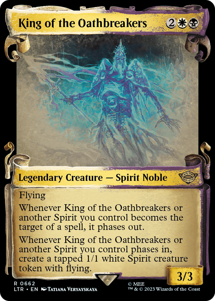 King of the Oathbreakers [The Lord of the Rings: Tales of Middle-Earth Showcase Scrolls] | Rook's Games and More