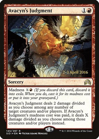 Avacyn's Judgment [Shadows over Innistrad Promos] | Rook's Games and More