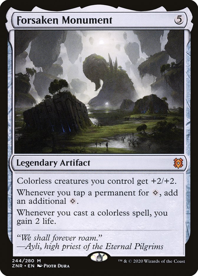 Forsaken Monument [Zendikar Rising] | Rook's Games and More