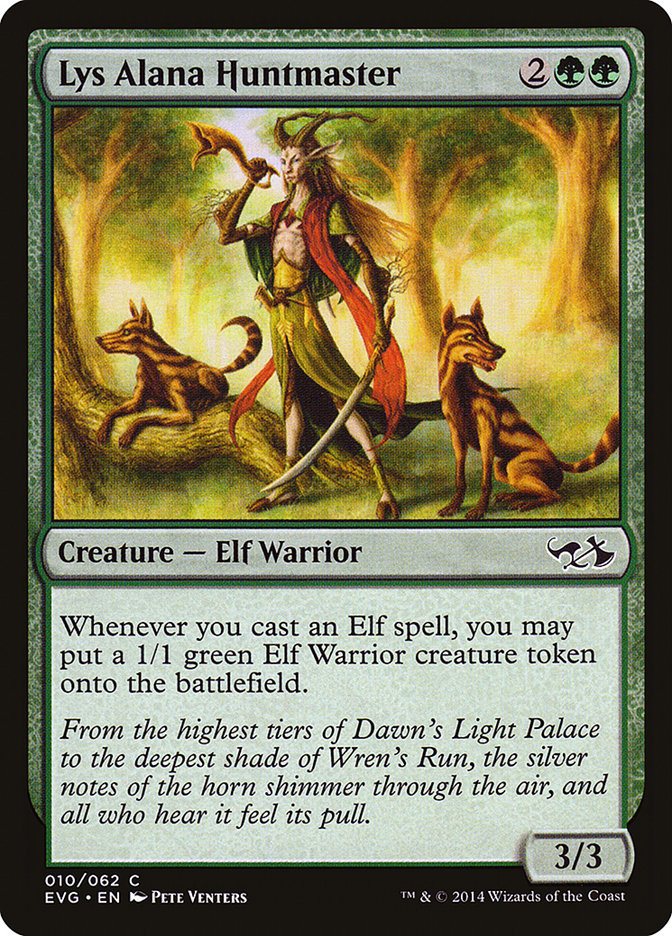 Lys Alana Huntmaster (Elves vs. Goblins) [Duel Decks Anthology] | Rook's Games and More