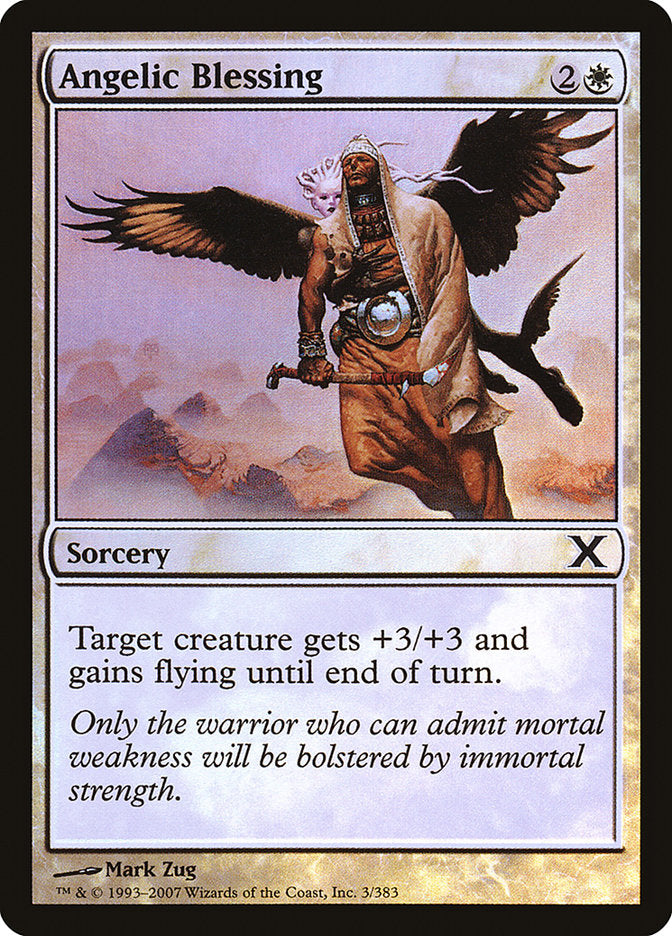 Angelic Blessing (Premium Foil) [Tenth Edition] | Rook's Games and More