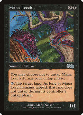 Mana Leech [Urza's Saga] | Rook's Games and More