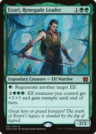 Ezuri, Renegade Leader [Duel Decks: Elves vs. Inventors] | Rook's Games and More