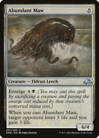 Abundant Maw [Eldritch Moon] | Rook's Games and More