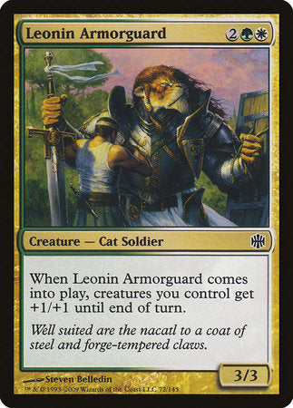 Leonin Armorguard [Alara Reborn] | Rook's Games and More