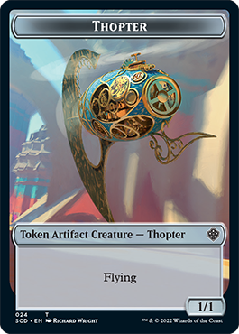 Elephant // Thopter Double-Sided Token [Starter Commander Decks] | Rook's Games and More