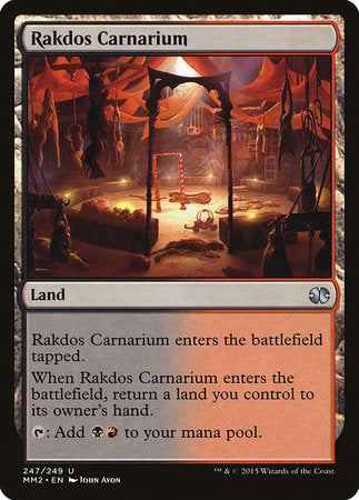 Rakdos Carnarium [Modern Masters 2015] | Rook's Games and More