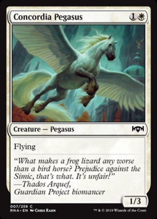 Concordia Pegasus [Ravnica Allegiance] | Rook's Games and More