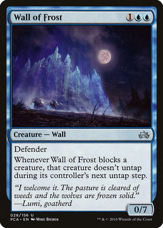 Wall of Frost [Planechase Anthology] | Rook's Games and More