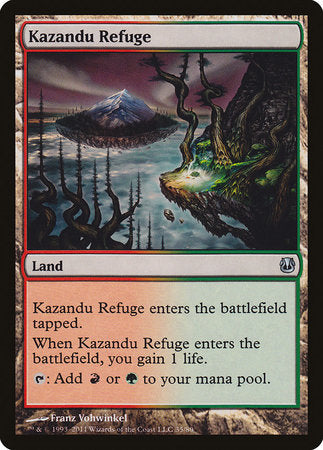 Kazandu Refuge [Duel Decks: Ajani vs. Nicol Bolas] | Rook's Games and More