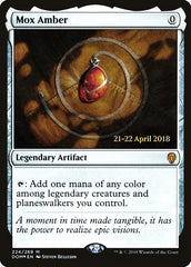 Mox Amber  [Dominaria Prerelease Promos]