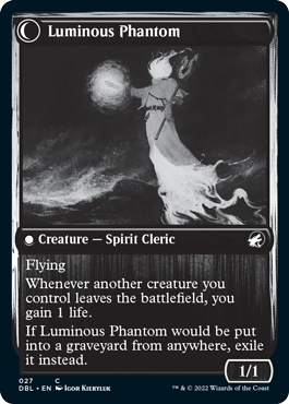 Lunarch Veteran // Luminous Phantom [Innistrad: Double Feature] | Rook's Games and More