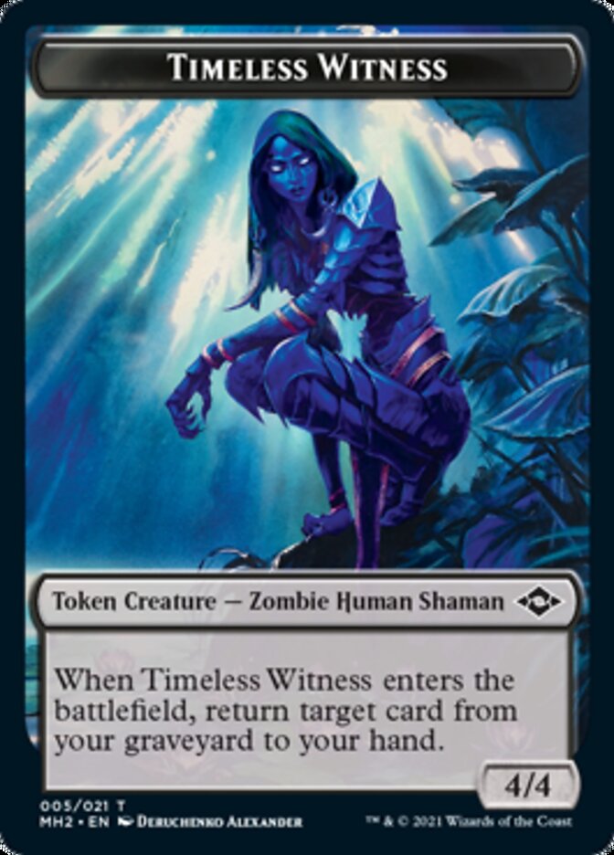 Timeless Witness Token // Treasure Token (#20) [Modern Horizons 2 Tokens] | Rook's Games and More
