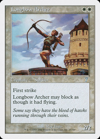 Longbow Archer [Seventh Edition] | Rook's Games and More