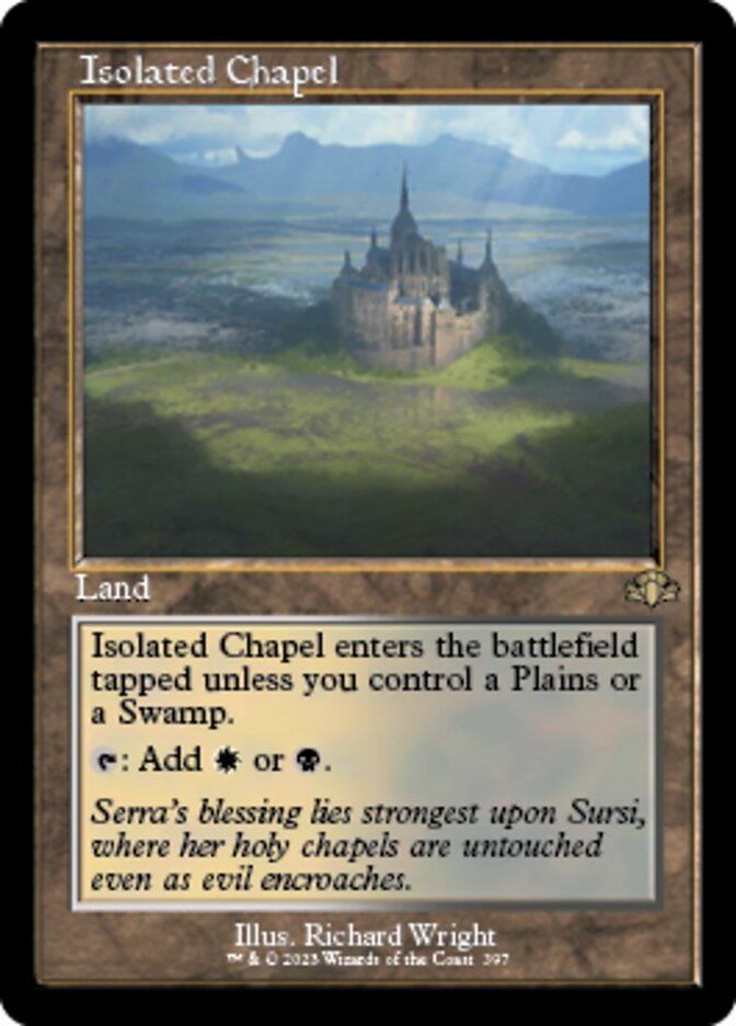 Isolated Chapel (Retro) [Dominaria Remastered] | Rook's Games and More