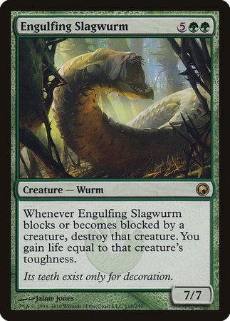 Engulfing Slagwurm [Scars of Mirrodin] | Rook's Games and More
