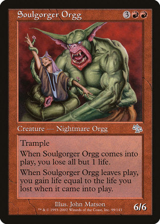 Soulgorger Orgg [Judgment] | Rook's Games and More