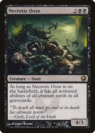 Necrotic Ooze [Scars of Mirrodin] | Rook's Games and More